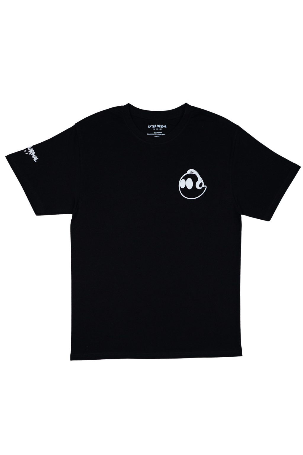 EXTRA ANORMAL PLAYERA LOGO COLOR NEGRO
