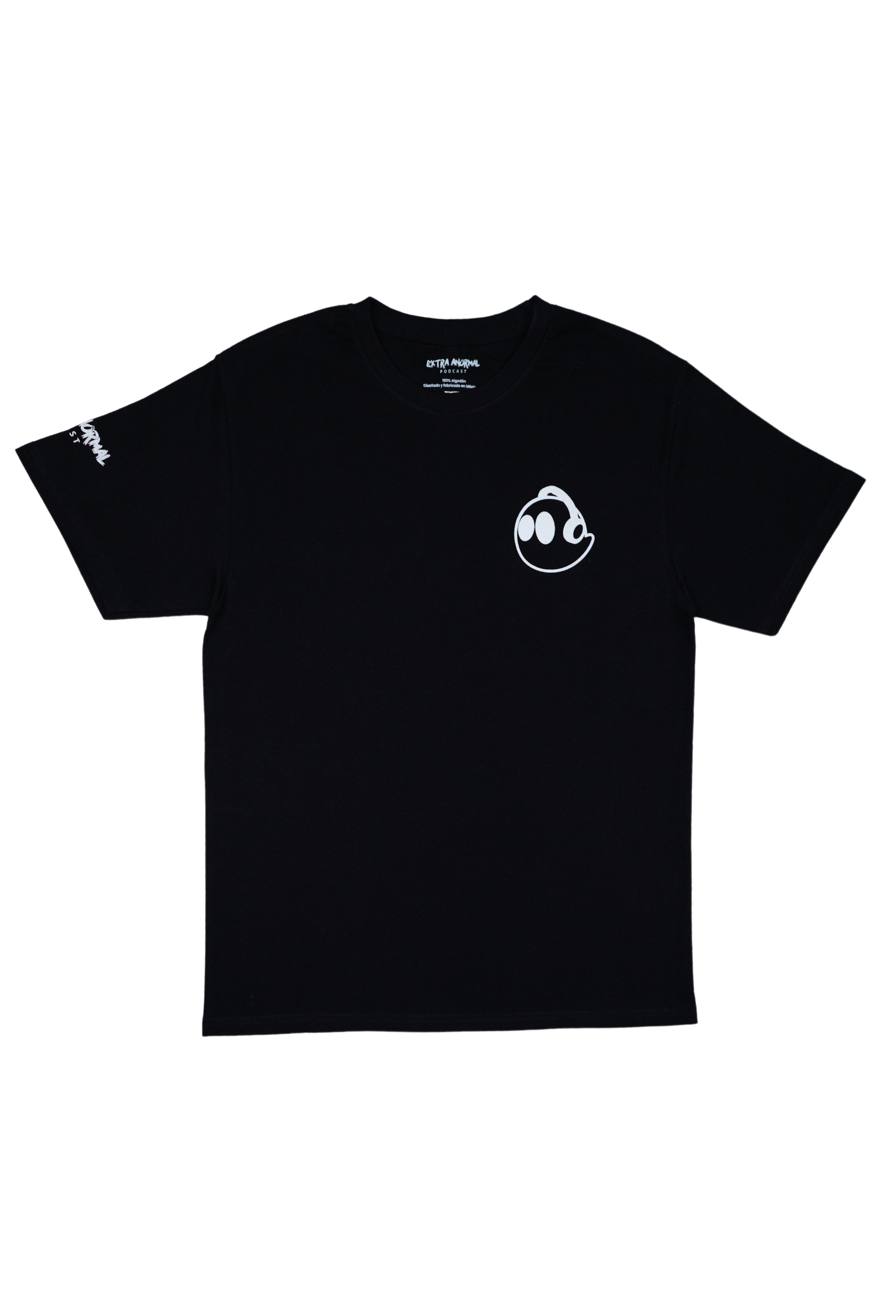 EXTRA ANORMAL PLAYERA LOGO COLOR NEGRO