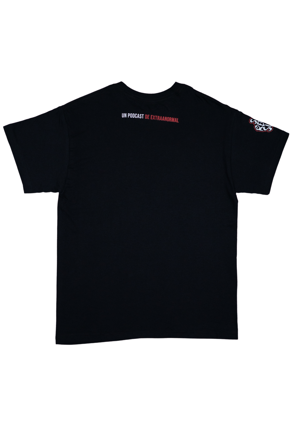 SE REGALAN SUSTOS PLAYERA CARTOONS COLOR NEGRO